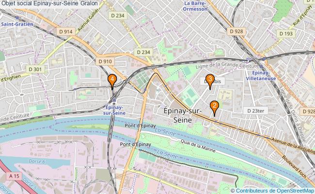 plan Objet social Epinay-sur-Seine Associations objet social Epinay-sur-Seine : 4 associations