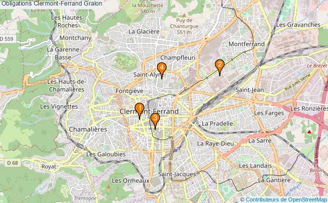 plan Obligations Clermont-Ferrand Associations obligations Clermont-Ferrand : 3 associations