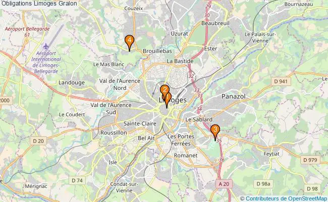 plan Obligations Limoges Associations obligations Limoges : 7 associations