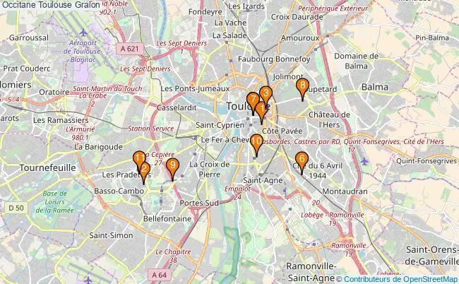 plan Occitane Toulouse Associations occitane Toulouse : 15 associations