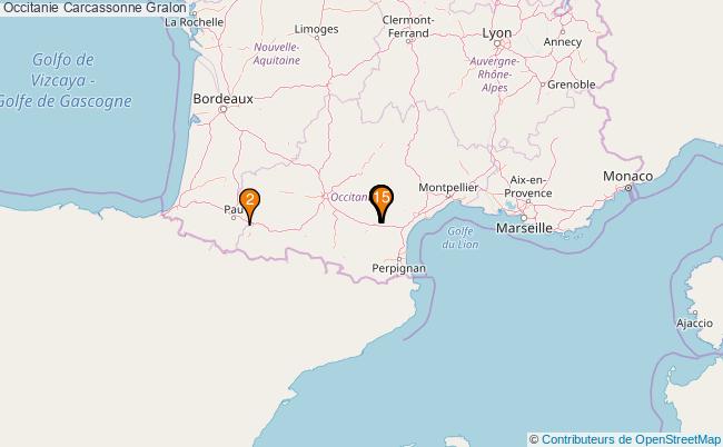 plan Occitanie Carcassonne Associations Occitanie Carcassonne : 15 associations
