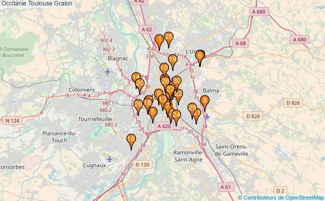 plan Occitanie Toulouse Associations Occitanie Toulouse : 185 associations