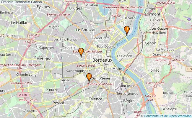 plan Octobre Bordeaux Associations Octobre Bordeaux : 3 associations