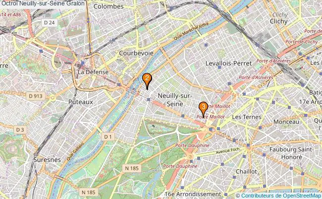 plan Octroi Neuilly-sur-Seine Associations octroi Neuilly-sur-Seine : 4 associations