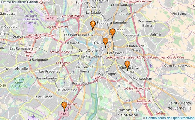 plan Octroi Toulouse Associations octroi Toulouse : 6 associations