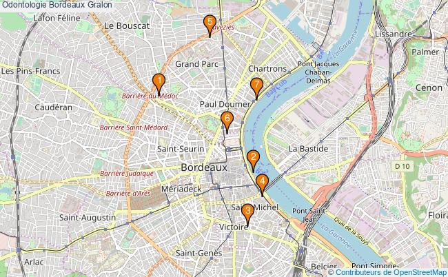 plan Odontologie Bordeaux Associations odontologie Bordeaux : 8 associations