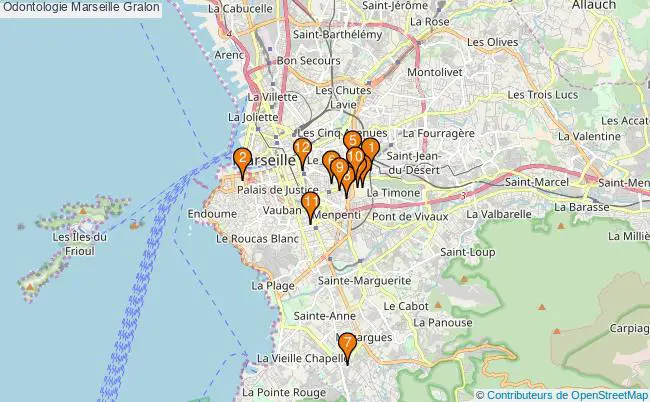 plan Odontologie Marseille Associations odontologie Marseille : 15 associations