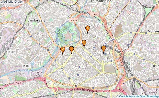 plan ONG Lille Associations ONG Lille : 5 associations