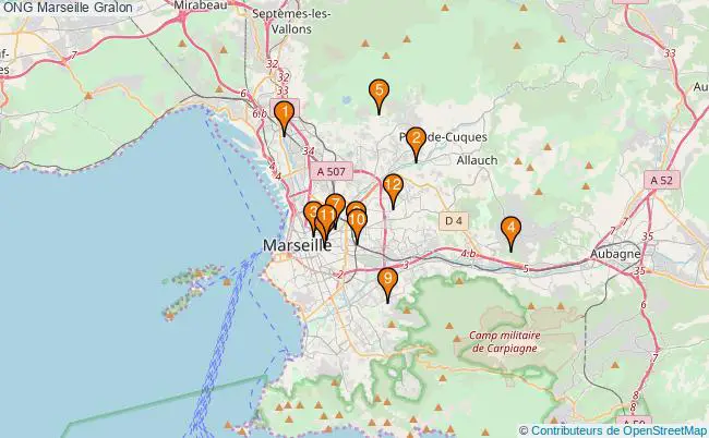 plan ONG Marseille Associations ONG Marseille : 17 associations