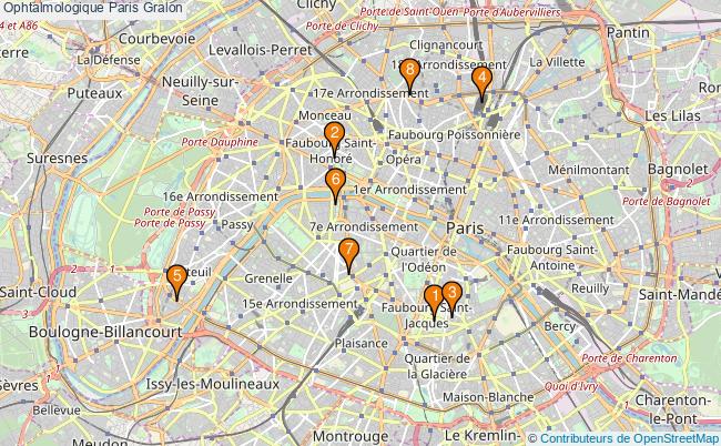 plan Ophtalmologique Paris Associations ophtalmologique Paris : 14 associations