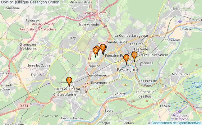 plan Opinion publique Besançon Associations opinion publique Besançon : 8 associations