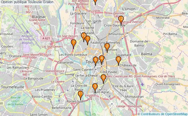 plan Opinion publique Toulouse Associations opinion publique Toulouse : 14 associations