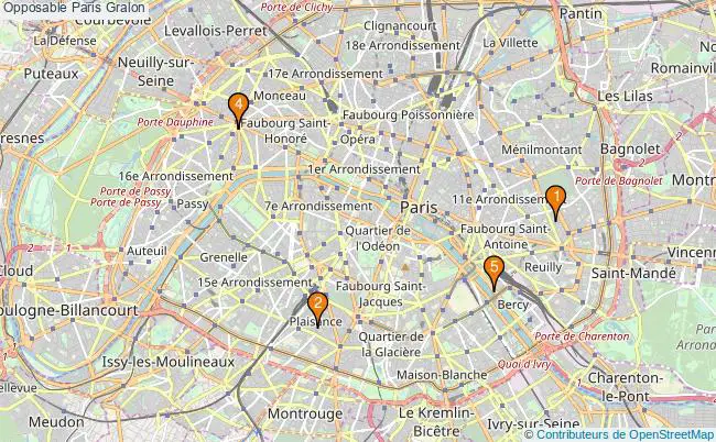 plan Opposable Paris Associations opposable Paris : 12 associations
