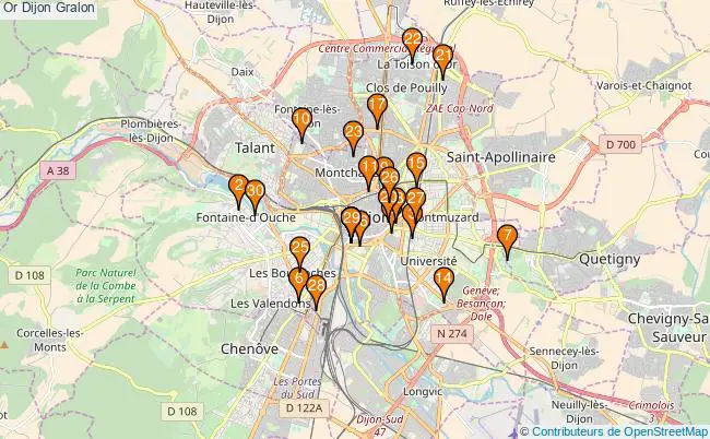 plan Or Dijon Associations or Dijon : 40 associations
