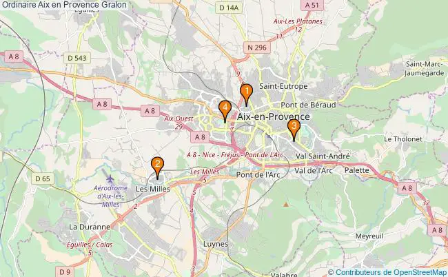 plan Ordinaire Aix en Provence Associations Ordinaire Aix en Provence : 4 associations