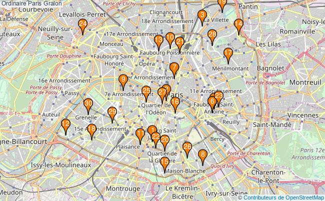 plan Ordinaire Paris Associations Ordinaire Paris : 51 associations