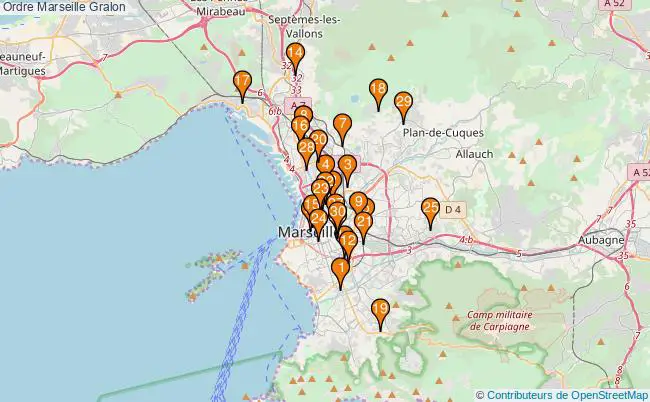 plan Ordre Marseille Associations ordre Marseille : 149 associations