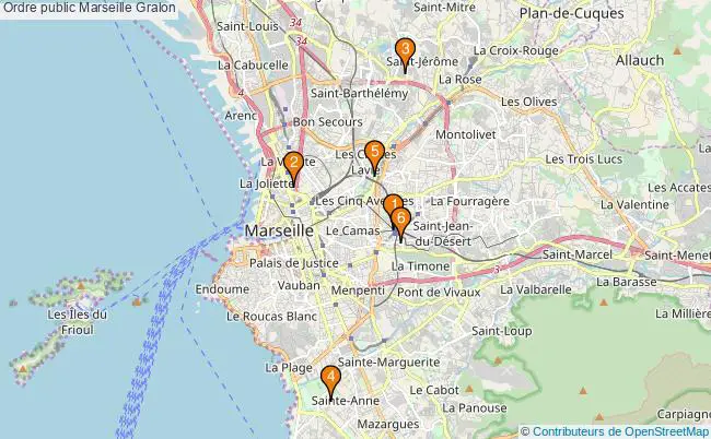 plan Ordre public Marseille Associations ordre public Marseille : 6 associations