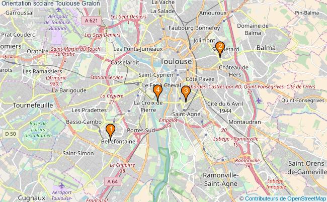 plan Orientation scolaire Toulouse Associations orientation scolaire Toulouse : 5 associations