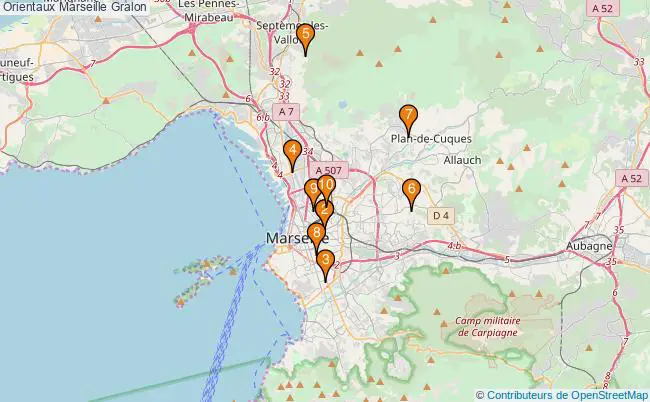 plan Orientaux Marseille Associations Orientaux Marseille : 8 associations