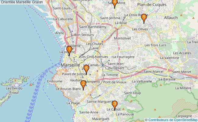 plan Orientée Marseille Associations Orientée Marseille : 8 associations