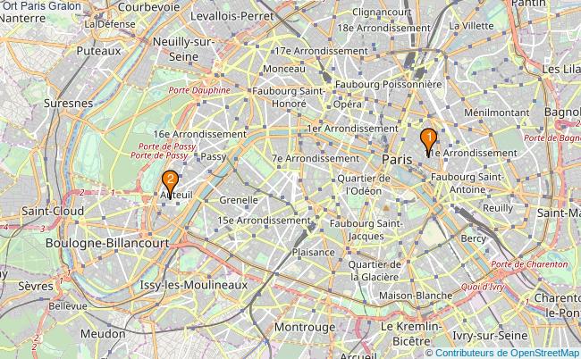 plan Ort Paris Associations ort Paris : 3 associations