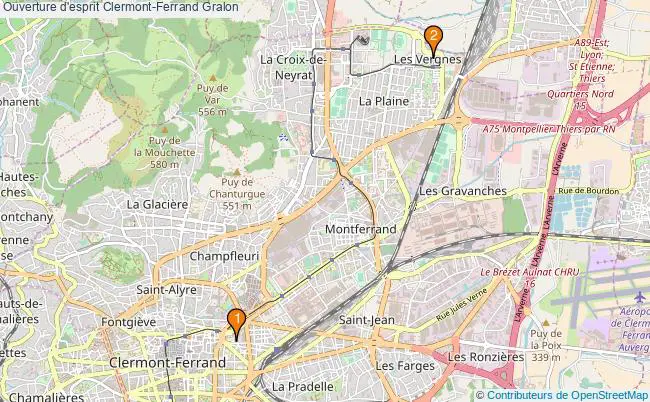 plan Ouverture d'esprit Clermont-Ferrand Associations ouverture d'esprit Clermont-Ferrand : 3 associations