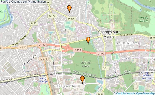 plan Paniers Champs-sur-Marne Associations Paniers Champs-sur-Marne : 3 associations