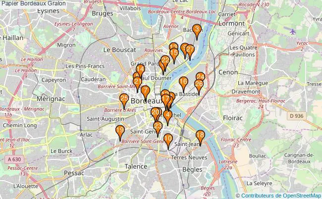 plan Papier Bordeaux Associations papier Bordeaux : 28 associations