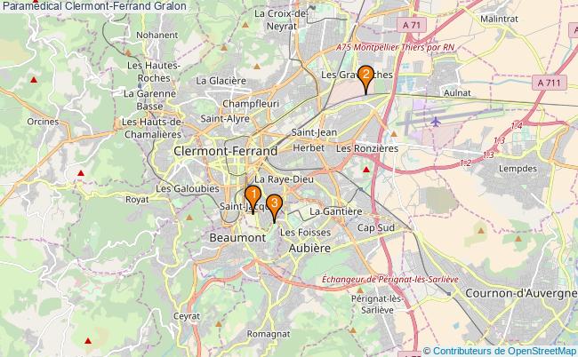 plan Paramédical Clermont-Ferrand Associations paramédical Clermont-Ferrand : 4 associations