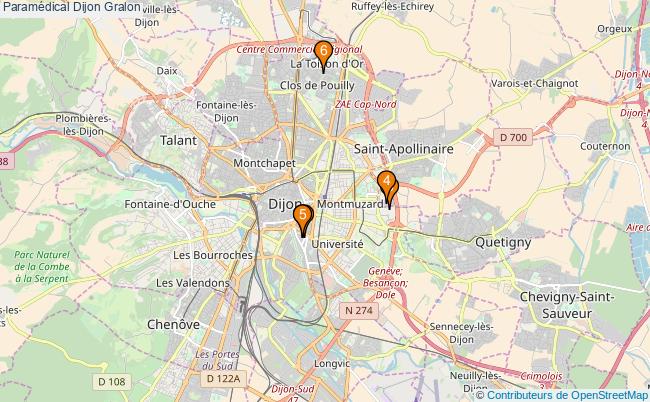 plan Paramédical Dijon Associations paramédical Dijon : 6 associations