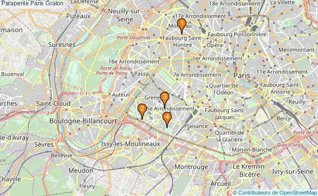 plan Parapente Paris Associations parapente Paris : 5 associations
