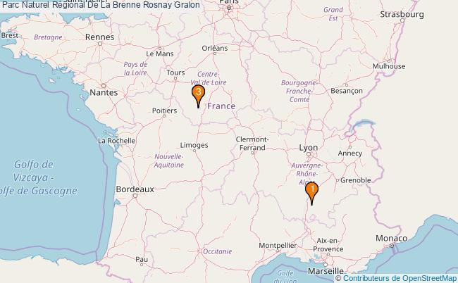 plan Parc Naturel Régional De La Brenne Rosnay Associations Parc Naturel Régional De La Brenne Rosnay : 3 associations