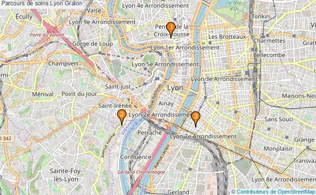 plan Parcours de soins Lyon Associations parcours de soins Lyon : 4 associations