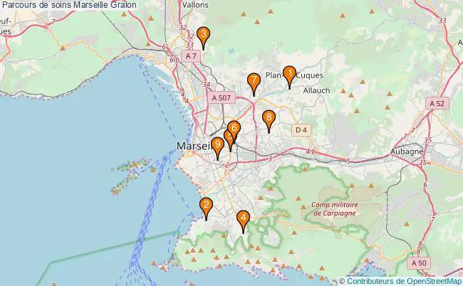 plan Parcours de soins Marseille Associations parcours de soins Marseille : 10 associations
