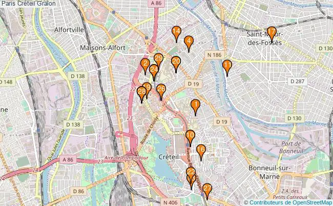 plan Paris Créteil Associations Paris Créteil : 28 associations
