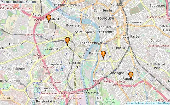 plan Parkour Toulouse Associations parkour Toulouse : 5 associations