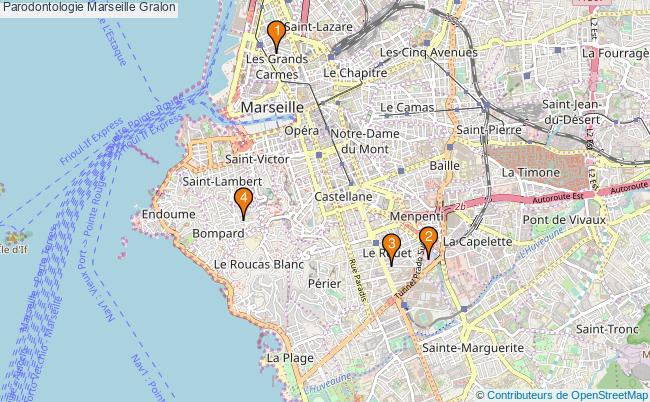 plan Parodontologie Marseille Associations parodontologie Marseille : 4 associations