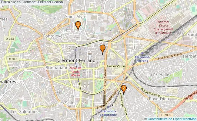 plan Parrainages Clermont-Ferrand Associations parrainages Clermont-Ferrand : 3 associations