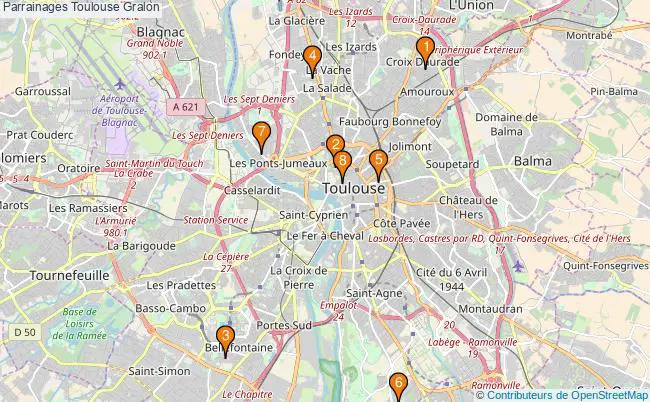 plan Parrainages Toulouse Associations parrainages Toulouse : 9 associations