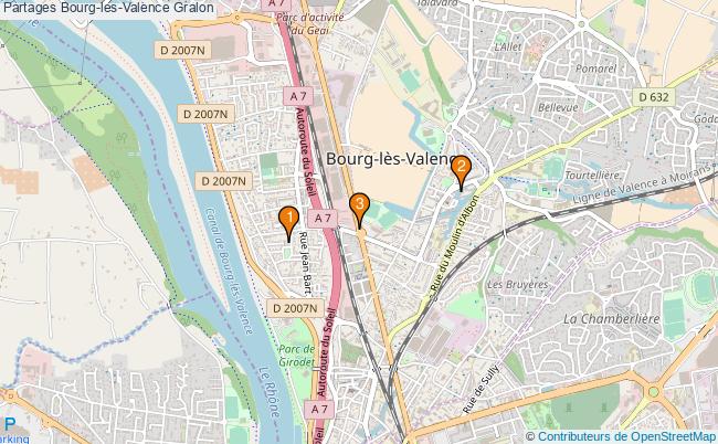 plan Partages Bourg-les-Valence Associations Partages Bourg-les-Valence : 3 associations