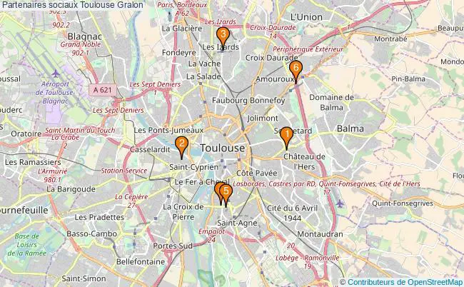 plan Partenaires sociaux Toulouse Associations partenaires sociaux Toulouse : 6 associations