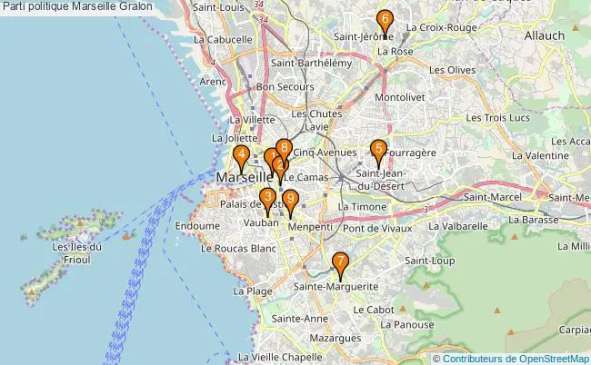 plan Parti politique Marseille Associations parti politique Marseille : 12 associations