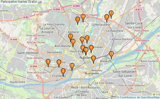 plan Participative Nantes Associations Participative Nantes : 21 associations