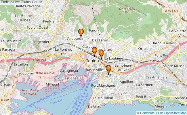 plan Participative Toulon Associations Participative Toulon : 6 associations
