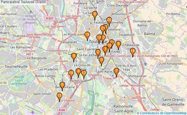 plan Participative Toulouse Associations Participative Toulouse : 26 associations
