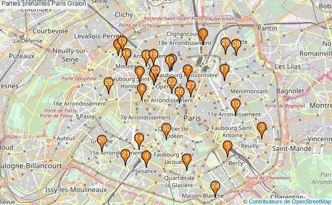 plan Parties prenantes Paris Associations parties prenantes Paris : 152 associations