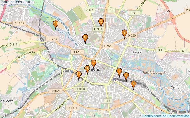 plan Partir Amiens Associations partir Amiens : 17 associations