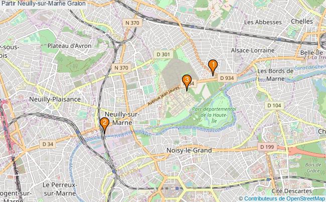 plan Partir Neuilly-sur-Marne Associations partir Neuilly-sur-Marne : 3 associations