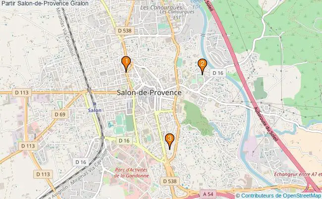plan Partir Salon-de-Provence Associations partir Salon-de-Provence : 5 associations